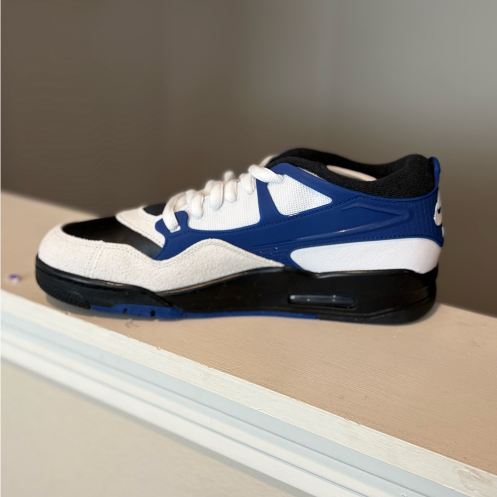 Nike Air Jordan 4 RM Black Summit White Racer Blue Motorsport Mens 11 New No Box - Picture 3 of 9